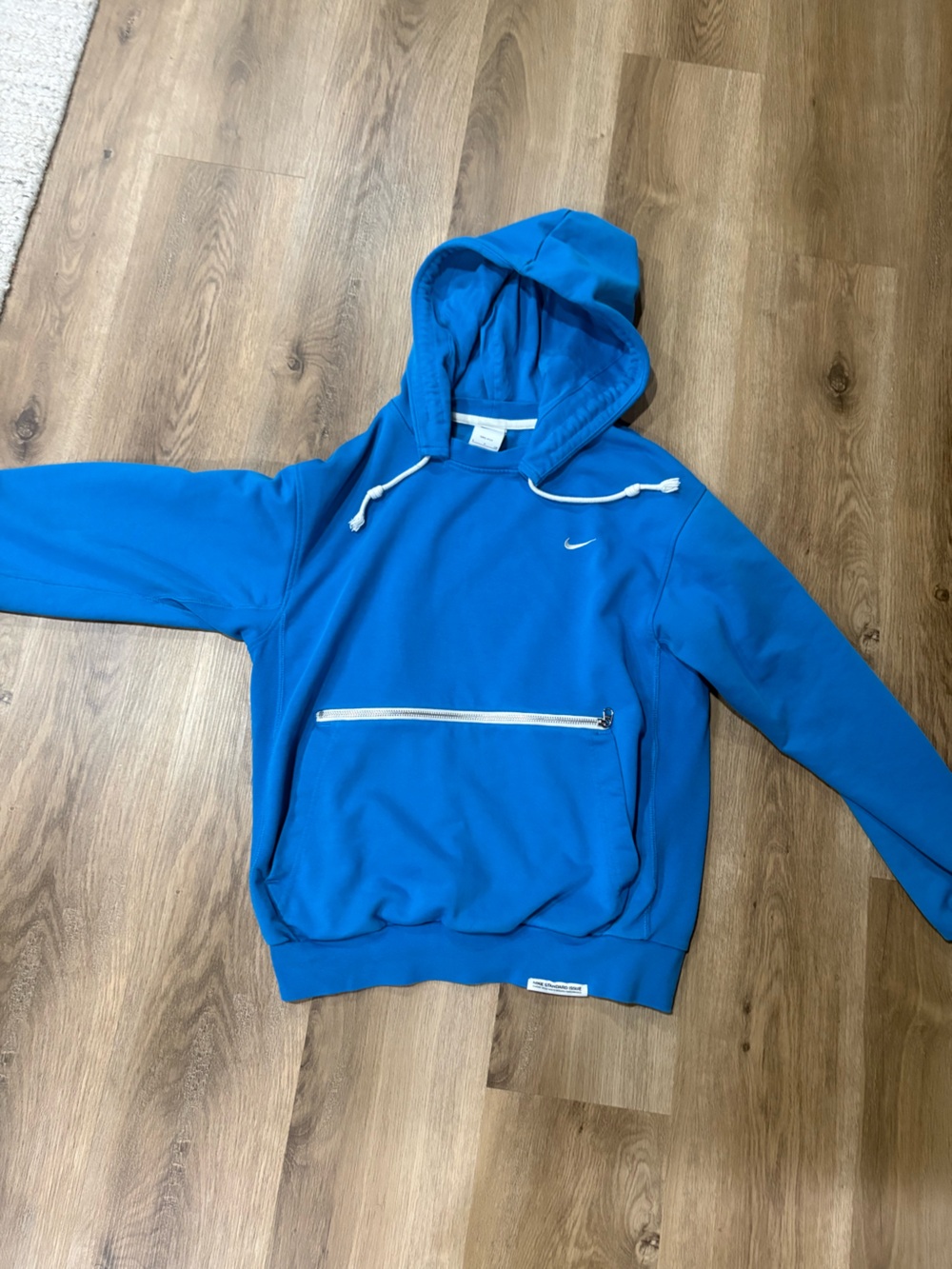 Nike Royal Blue Hoodie with White Accents